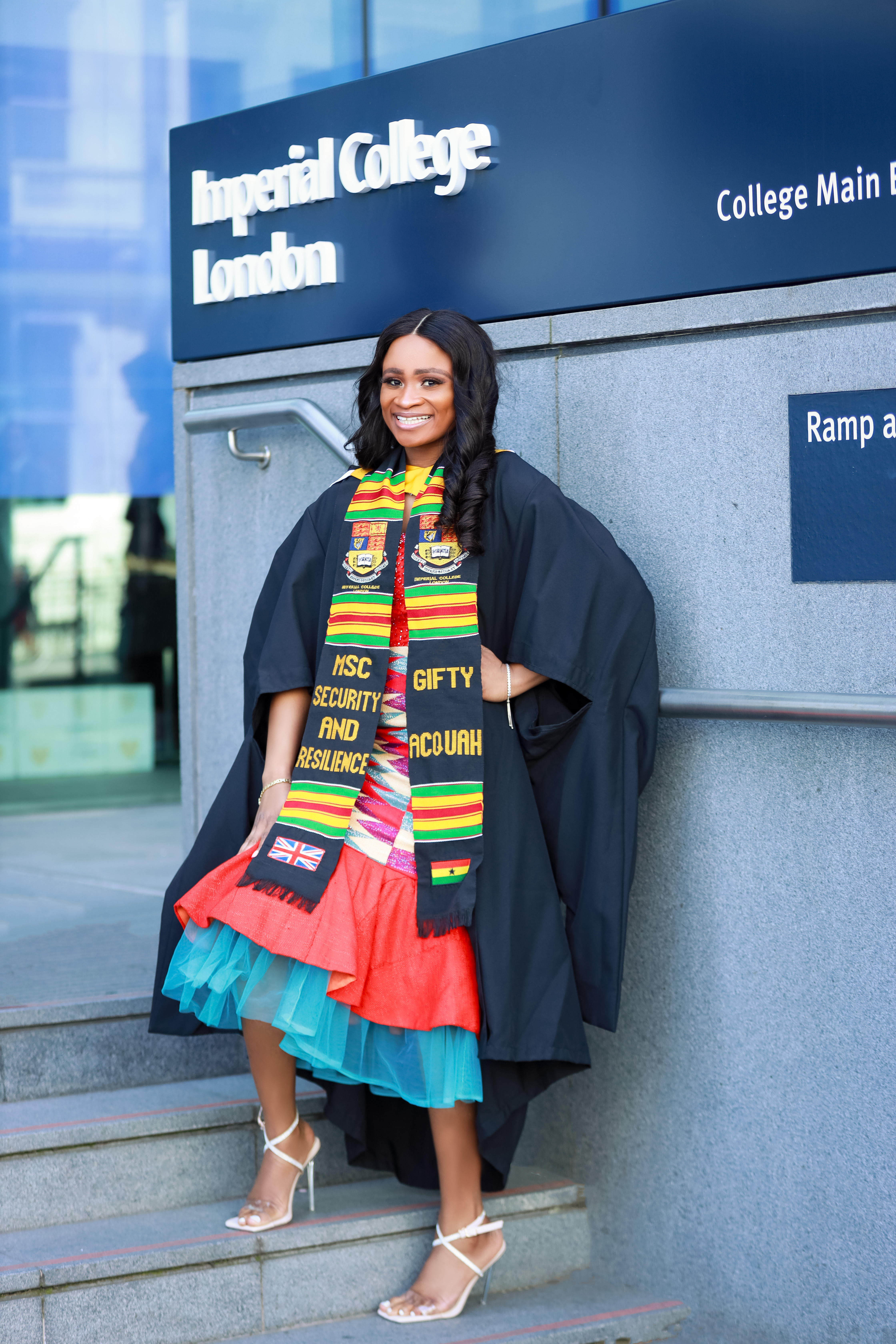 Founder graduation photo - Imperial College London
